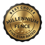 millennium fence best choice five star rated